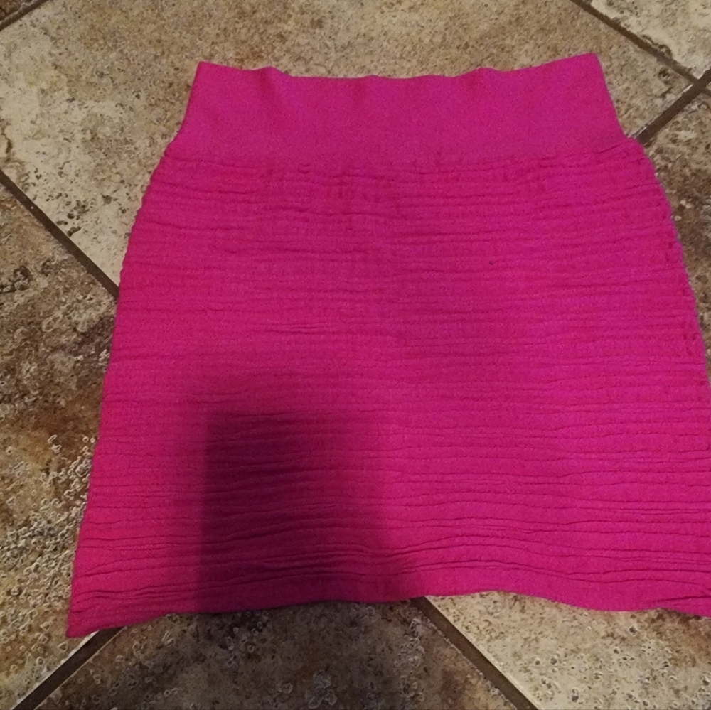 Soho Girls Vibrant Pink Mini Skirt